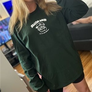 Mac Miller Custom Green Long Sleeve